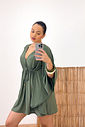 KAFTAN CURTA - VERDE MILITAR KAFTAN CURTA - VERDE MILITAR