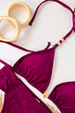 CORTININHA MIÇANGAS CALCINHA BOMBOM - BORDÔ