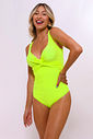 MAIÔ TRANSPASSADO LYCRA - VERDE FLUOR MAIÔ TRANSPASSADO LYCRA - VERDE FLUOR