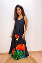 VESTIDO FLUITY - TUCANO FLOR LARANJA