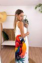VESTIDO FLUITY - FUNDO BRANCO ARARA