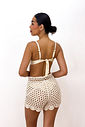 SHORT CROCHÊ SUNSET - OFF WHITE