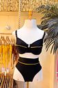 ARO COPACABANA - PRETO COM DOURADO
