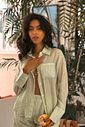 CAMISA LISTRADA - VERDE