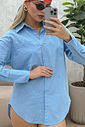 CAMISA BASIC - AZUL