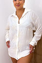 CHEMISE VENEZA - OFF WHITE CHEMISE VENEZA - OFF WHITE