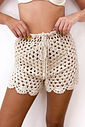 SHORT CROCHÊ SUNSET - OFF WHITE