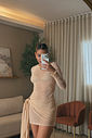 VESTIDO GLOW - NUDE
