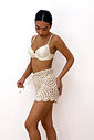 SHORT CROCHÊ SUNSET - OFF WHITE
