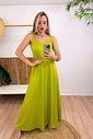 VESTIDO FLUITY - COR PISTASHE