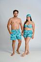 COQUEIROS - KIT CASAL (BERMUDA FEMININA + BERMUDA MASCULINA)
