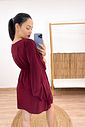 KAFTAN CURTA - BORDÔ