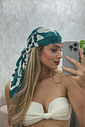 LENÇO - ESTAMPA CAPRI VERDE JADE