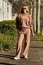 Wide Leg Supersoft Helena Marrom