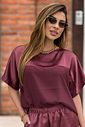 Blusa Jade VInho Blusa Jade VInho