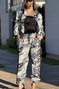 CONJUNTO HARPER ESTAMPADO + T-SHIRT TULE AMPLA CONJUNTO HARPER ESTAMPADO + T-SHIRT TULE AMPLA