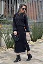 Saia Tricot Simone Preto Saia Tricot Simone Preto