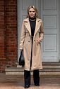 Trench Coat Suede Cappuccino Trench Coat Suede Cappuccino