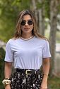 T-shirt Lyocel Branca