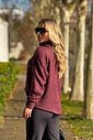 Blusão Tricot Nubia Bordo Blusão Tricot Nubia Bordo