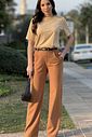 Wide Leg Alfaiataria Caramelo Wide Leg Alfaiataria Caramelo