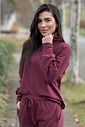 Blusa Supersoft Vinho Blusa Supersoft Vinho