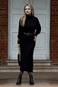 Vestido Tricot Iris Preto Vestido Tricot Iris Preto