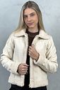Jaqueta Courino Valen Creme