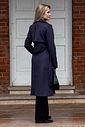 Trench Coat Suede Marinho Trench Coat Suede Marinho
