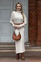 Vestido Tricot Iris Creme Vestido Tricot Iris Creme