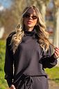 Blusa Supersoft Helena Preto Blusa Supersoft Helena Preto