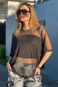 CONJUNTO HARPER ESTAMPADO + T-SHIRT TULE AMPLA CONJUNTO HARPER ESTAMPADO + T-SHIRT TULE AMPLA