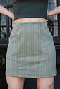 Saia Chevron Oliva Saia Chevron Oliva