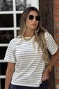 T-shirt Clássica Cotton Stripe