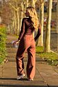 Wide Leg Apeluciada Louise Marrom Wide Leg Apeluciada Louise Marrom
