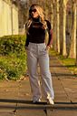 Wide Leg Apeluciada Louise Bege Wide Leg Apeluciada Louise Bege
