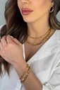 Brinco Gabi Dourado Brinco Gabi Dourado