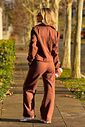 Wide Leg Apeluciada Louise Marrom Wide Leg Apeluciada Louise Marrom