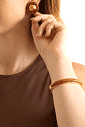 Bracelete Isa Caramelo