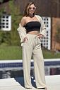 Calça Pantalona Erika Vanilla Calça Pantalona Erika Vanilla
