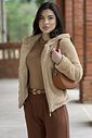 Jaqueta Cléo Cappuccino Jaqueta Cléo Cappuccino