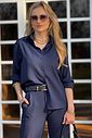 Camisa Pietra Marinho
