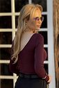 Blusa Maya Borgonha Blusa Maya Borgonha
