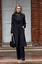 Overcoat Dinamarca Preto Overcoat Dinamarca Preto
