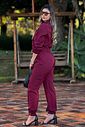 Wide Leg Anelyse Bordo