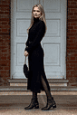 Vestido Tricot Iris Preto Vestido Tricot Iris Preto