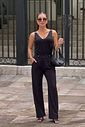 Wide Leg Celine Preto