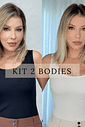 KIT 2 BODIES GOLA HALTER BASIC