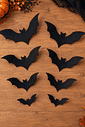 Kit 10 Morcegos Decorativos de Parede Halloween em Impressão 3D Kit 10 Morcegos Decorativos de Parede Halloween em Impressão 3D