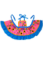 Avental Vestido Festa Junina estampa Xadrez Rosa Girassois Tal mãe tal filha MODELO INFANTIL Avental Vestido Festa Junina estampa Xadrez Rosa Girassois Tal mãe tal filha MODELO INFANTIL
